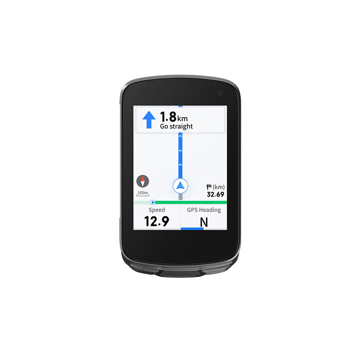 RidezSync Fahrradcomputer | GPS Navigation | 2.8 Zoll Display | WLAN Bluetooth